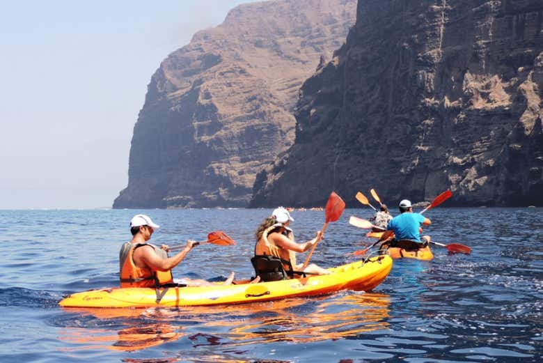 Caiaque em Punta de Teno