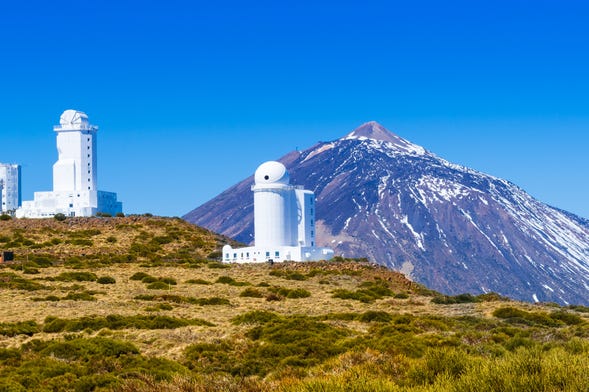 Visita guiada pelo observatório do Teide