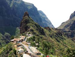 Roque de Masca em Tenerife