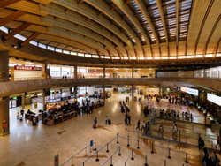 Hall do aeroporto de Tenerife Norte