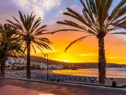 Entardecer em Las Vistas