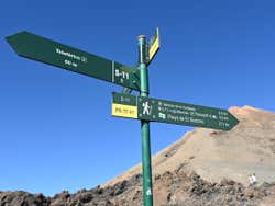 Trilha no Teide