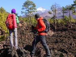 Trilha pelo Teide