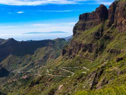 La Palma vista de Masca